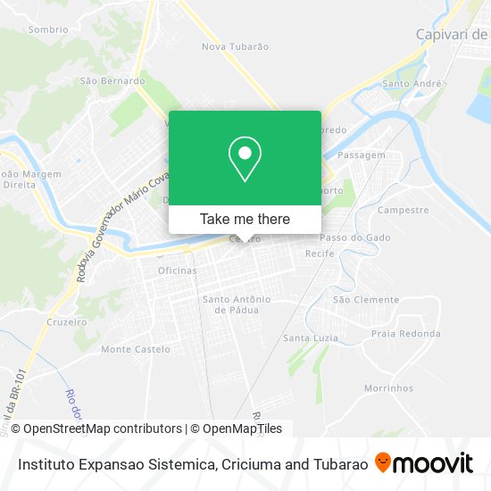Instituto Expansao Sistemica map