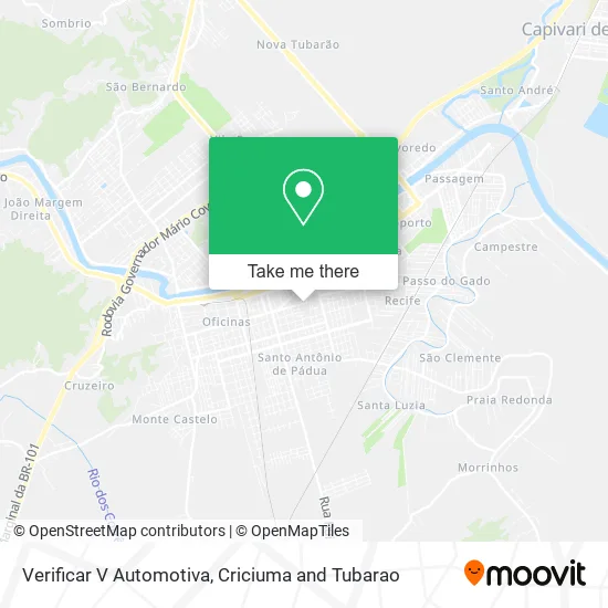Verificar V Automotiva map