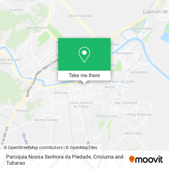 Paroquia Nossa Senhora da Piedade map