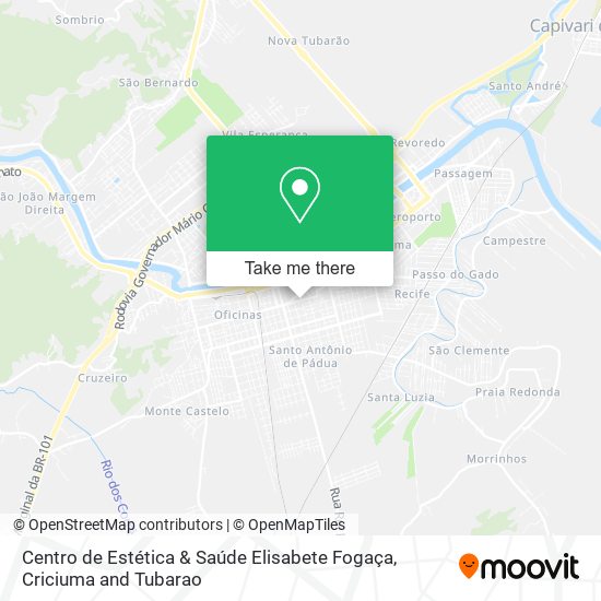 Centro de Estética & Saúde Elisabete Fogaça map