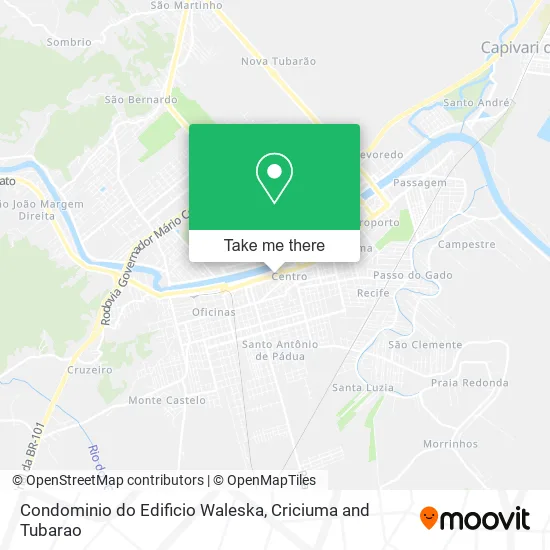 Condominio do Edificio Waleska map