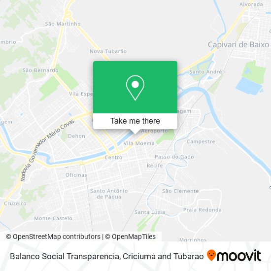 Mapa Balanco Social Transparencia
