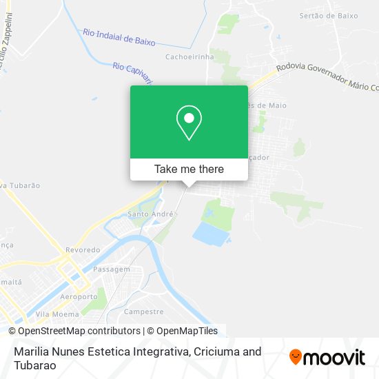 Marilia Nunes Estetica Integrativa map