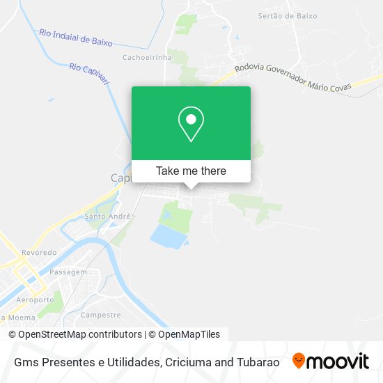 Mapa Gms Presentes e Utilidades