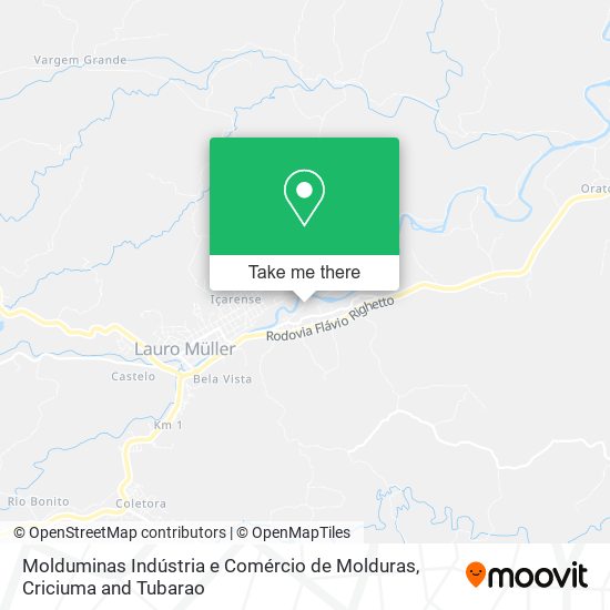 Molduminas Indústria e Comércio de Molduras map