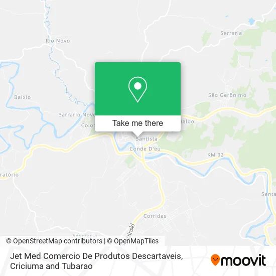 Jet Med Comercio De Produtos Descartaveis map