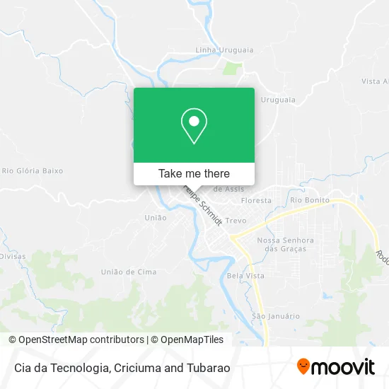 Cia da Tecnologia map