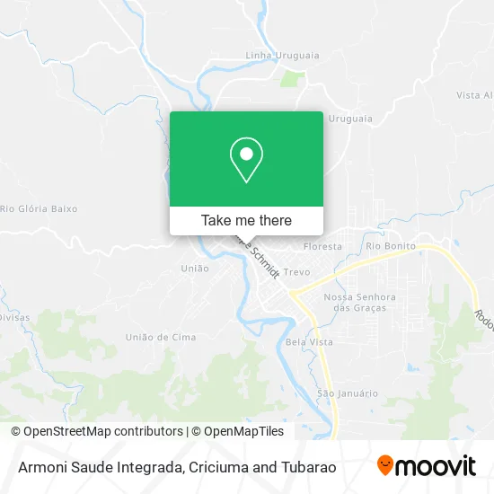 Armoni Saude Integrada map