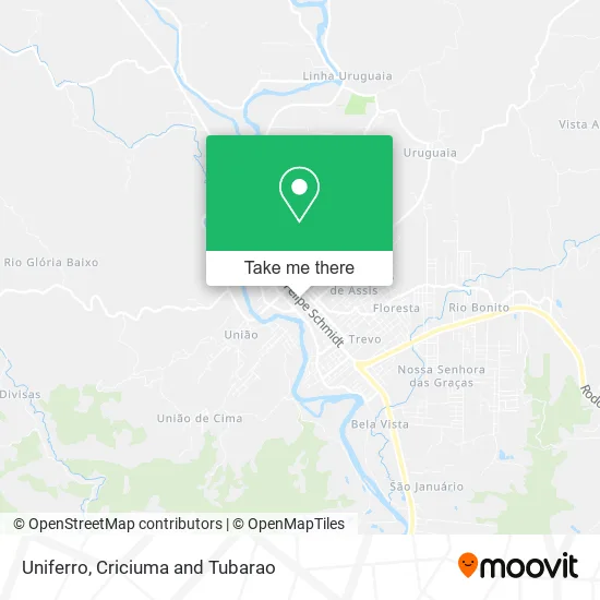 Uniferro map