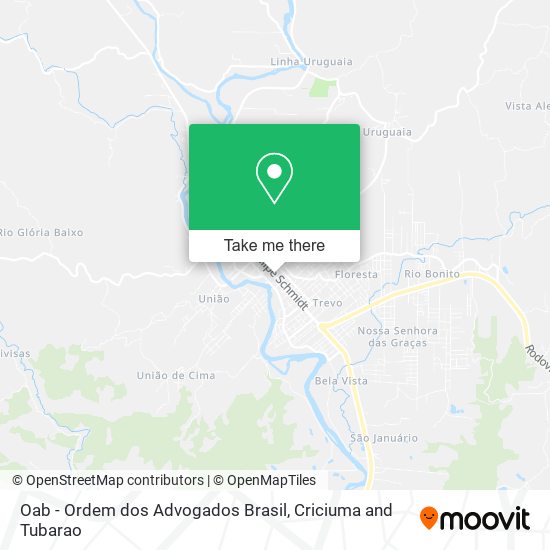 Oab - Ordem dos Advogados Brasil map