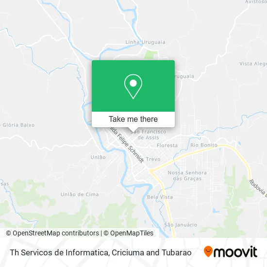 Th Servicos de Informatica map