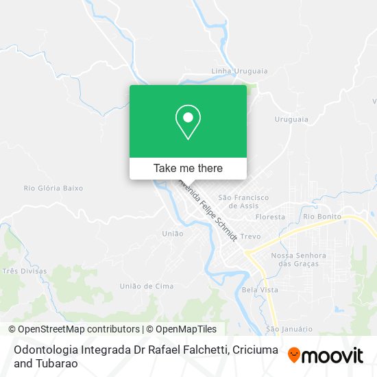 Odontologia Integrada Dr Rafael Falchetti map