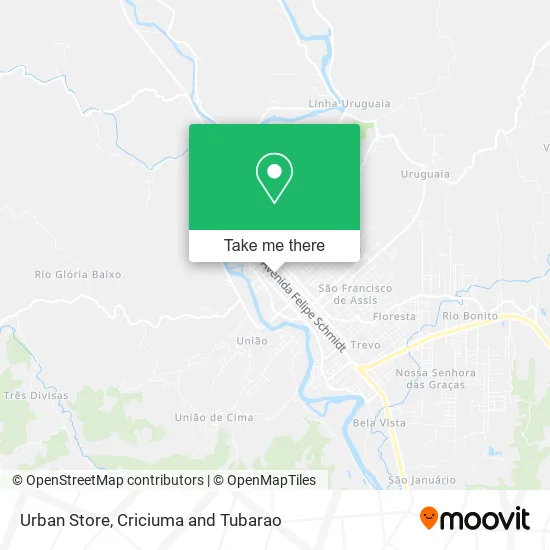 Urban Store map