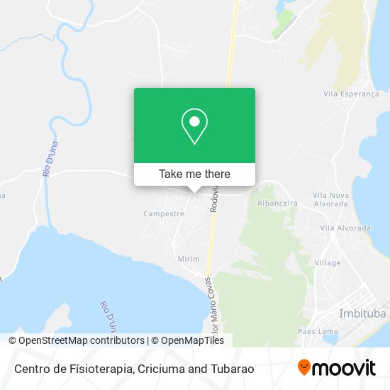 Centro de Físioterapia map