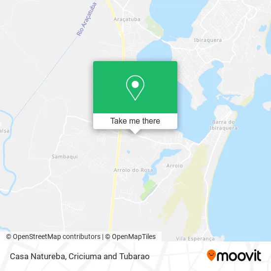 Casa Natureba map