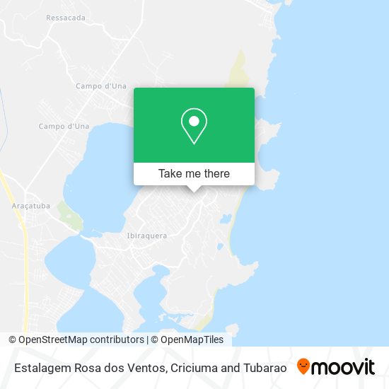 Estalagem Rosa dos Ventos map