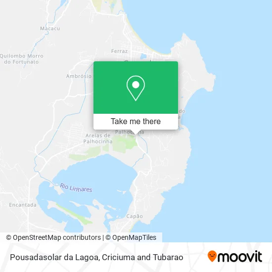 Pousadasolar da Lagoa map
