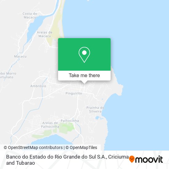 Banco do Estado do Rio Grande do Sul S.A. map