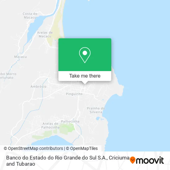 Banco do Estado do Rio Grande do Sul S.A. map