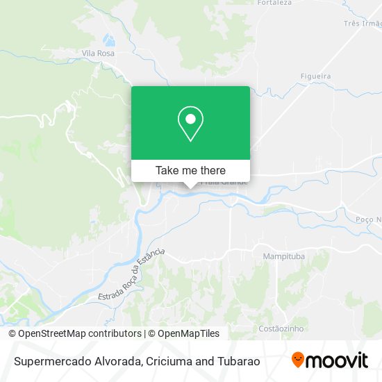 Supermercado Alvorada map