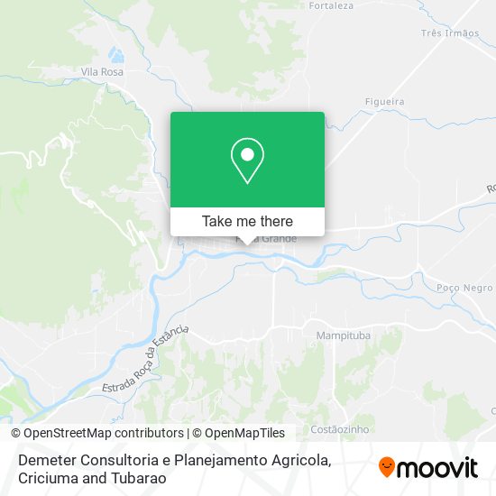 Demeter Consultoria e Planejamento Agricola map