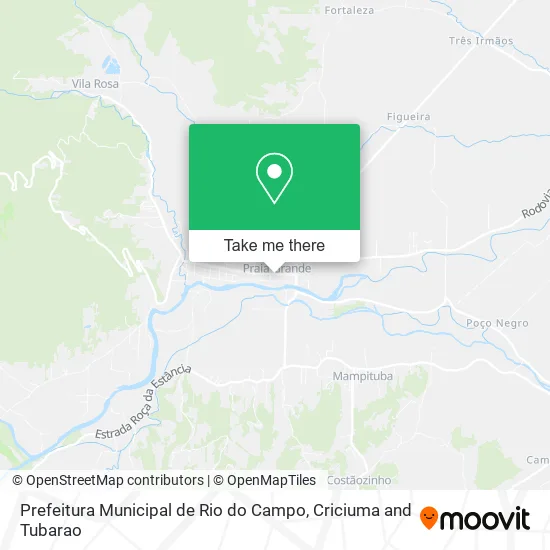 Prefeitura Municipal de Rio do Campo map