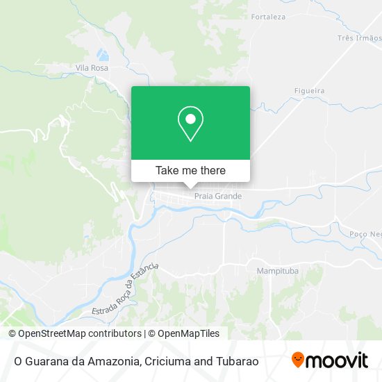 O Guarana da Amazonia map