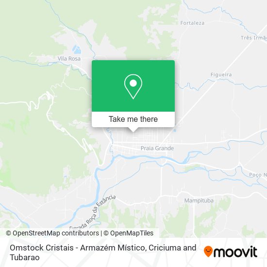 Omstock Cristais - Armazém Místico map