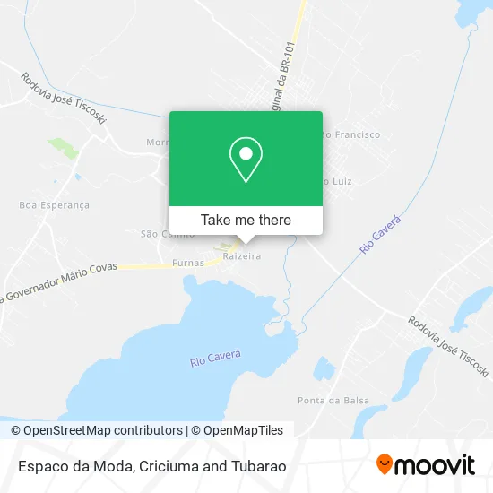 Espaco da Moda map