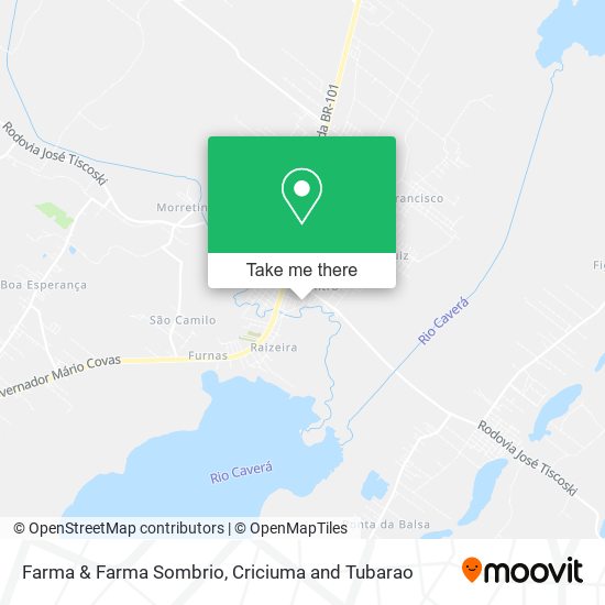 Farma & Farma Sombrio map