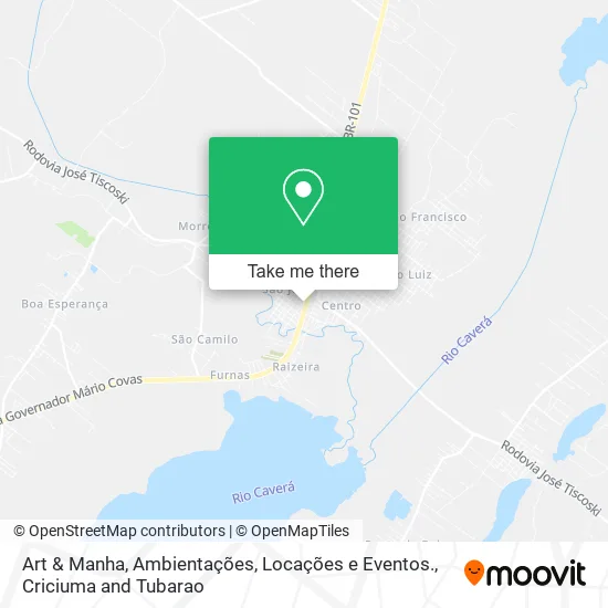 Art & Manha, Ambientações, Locações e Eventos. map