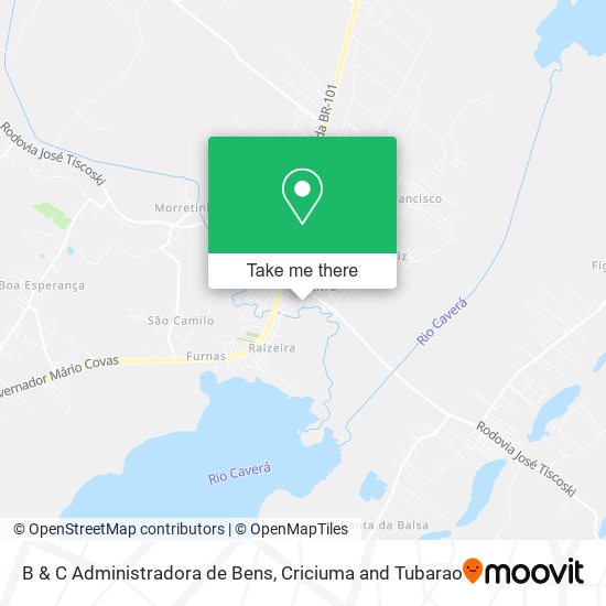 B & C Administradora de Bens map
