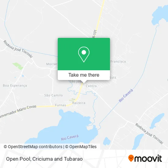 Open Pool map