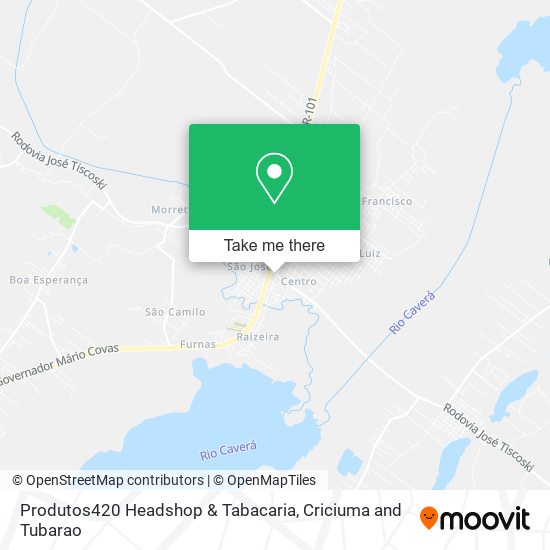 Produtos420 Headshop & Tabacaria map