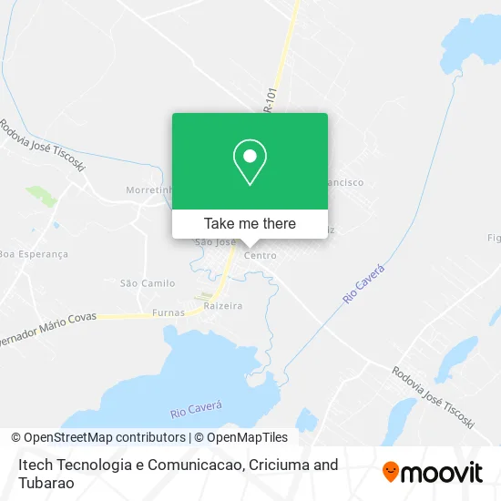 Itech Tecnologia e Comunicacao map