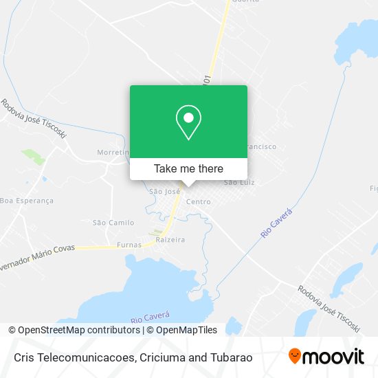 Cris Telecomunicacoes map