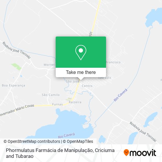 Phormulatus Farmácia de Manipulação map