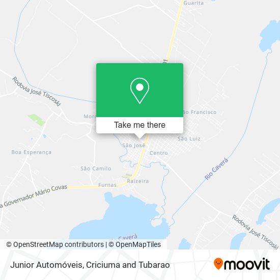 Junior Automóveis map