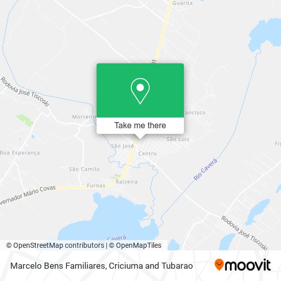 Marcelo Bens Familiares map