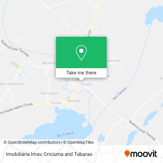 Imobiliária Imav map