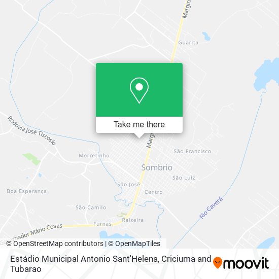 Estádio Municipal Antonio Sant'Helena map