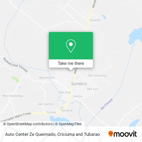 Auto Center Ze Queimado map