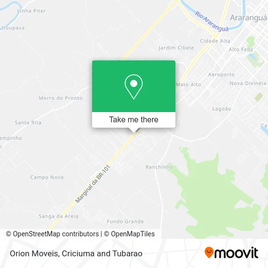 Orion Moveis map