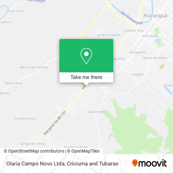 Olaria Campo Novo Ltda map