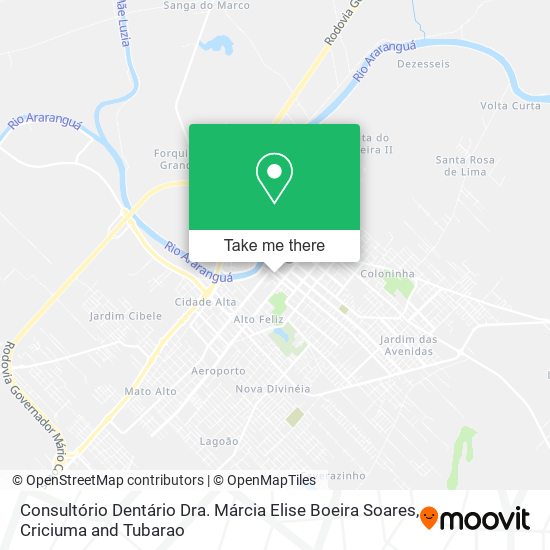 Consultório Dentário Dra. Márcia Elise Boeira Soares map