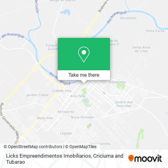 Licks Empreendimentos Imobiliarios map