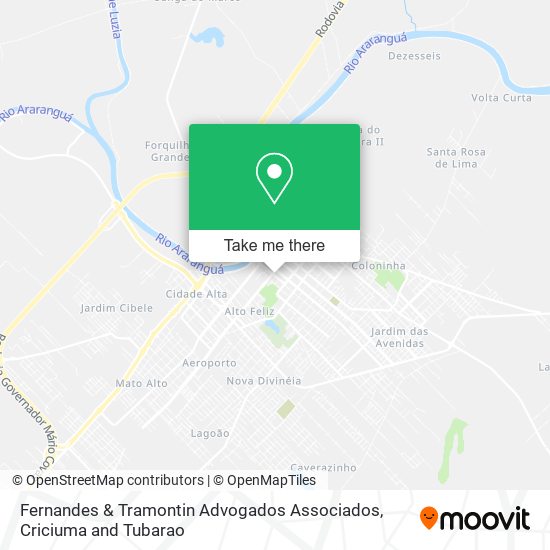 Fernandes & Tramontin Advogados Associados map