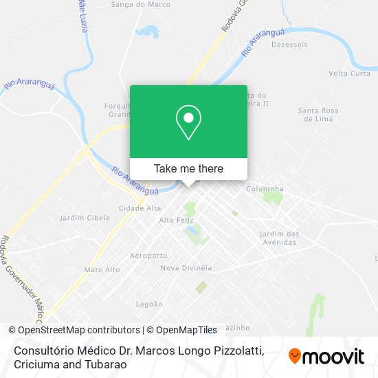 Consultório Médico Dr. Marcos Longo Pizzolatti map