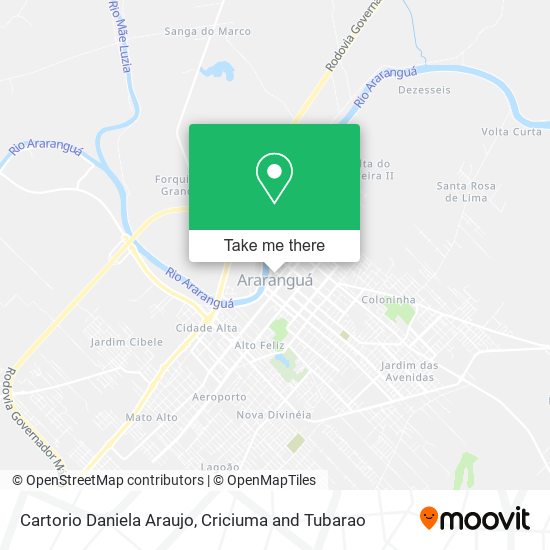 Cartorio Daniela Araujo map