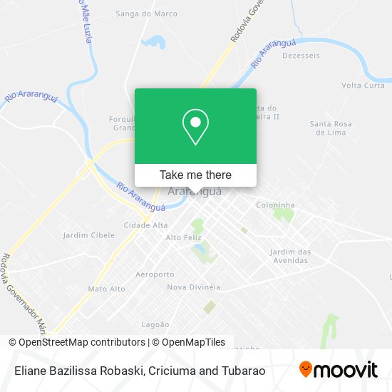 Eliane Bazilissa Robaski map